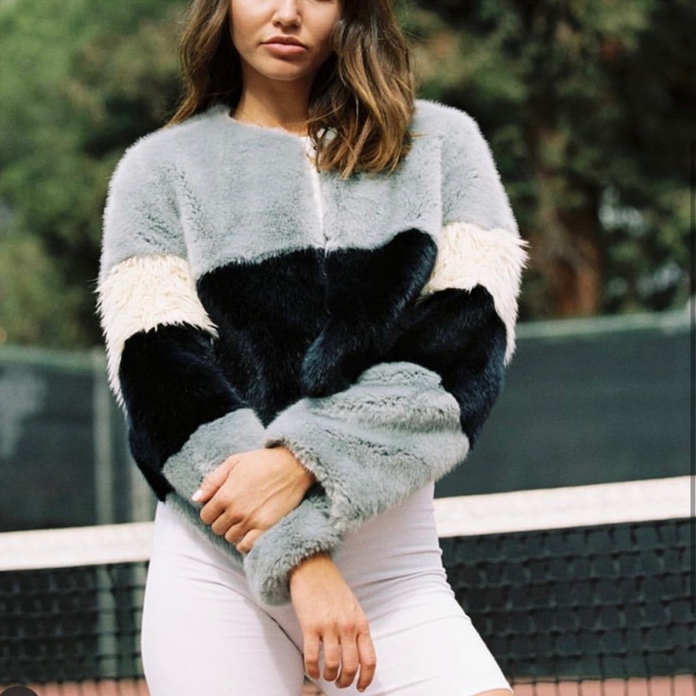 Shaci fur coat from Neiman Marcus
